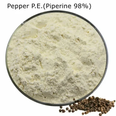 Poivre PE 100 % naturel (pipérine 98 %) pour améliorer l'arôme et la saveur.